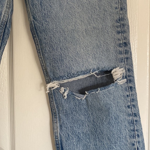 •Topshop• High Waist Editor Distressed Denim - Picture 6 of 10